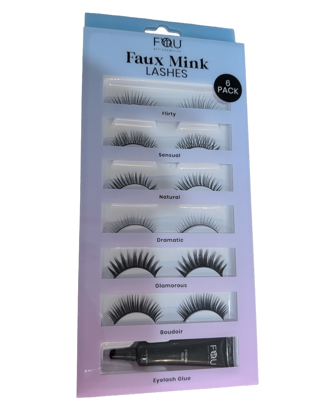 Faux Mink Lashes 6 Pack